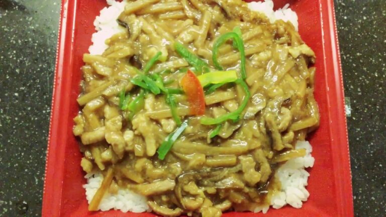 チンジャオロース丼　セブンイレブン
