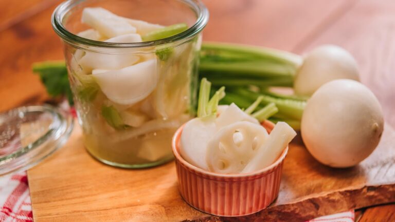 根菜のレンチンピクルス