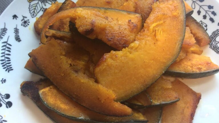 かぼちゃのカレー炒め