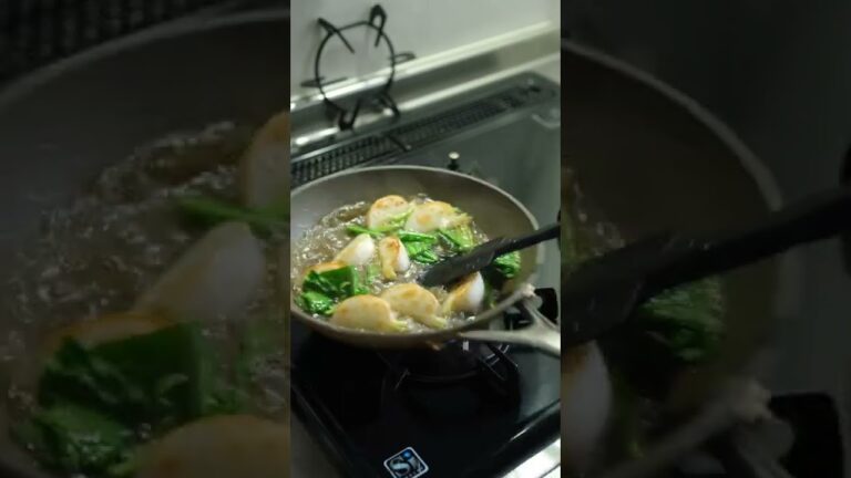 【冬はコレが旨い】かぶとベーコンの和風パスタの作り方 [パスタレシピはBINANPASTA] #shorts