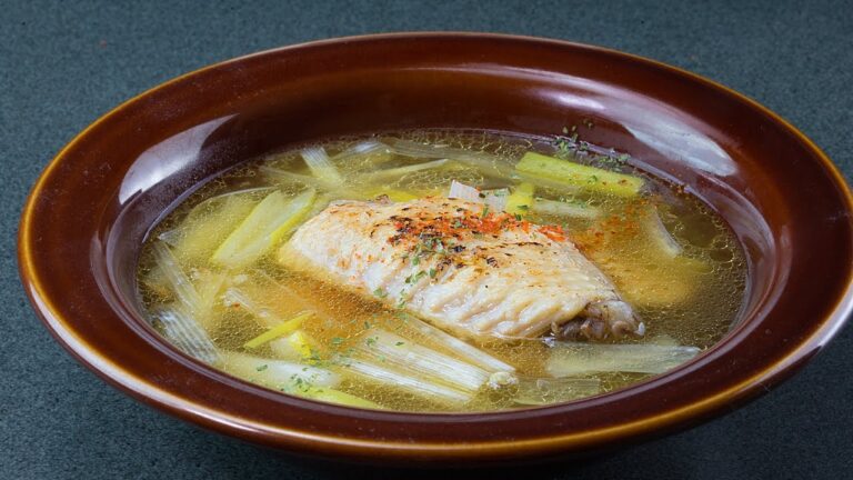 手羽中のスープ