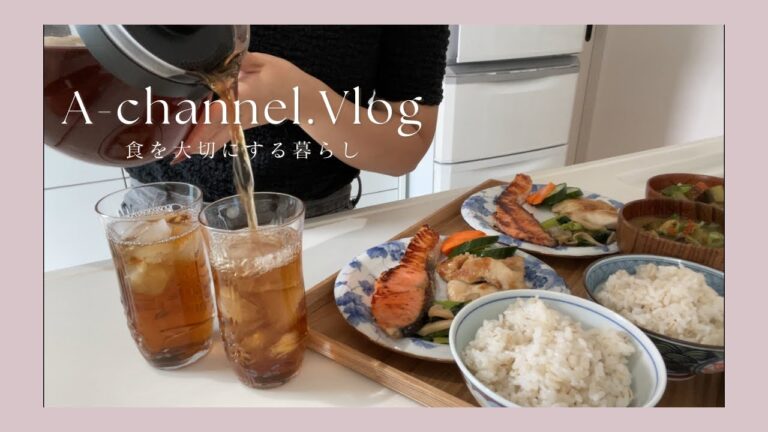 【食を大切にする暮らし】主婦の平日ごはん/夫と2人ランチ/さつまいも塩バター焼き/手羽元のローストチキンetc...