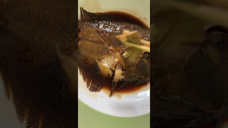 カレイの煮付け　#shorts #和食