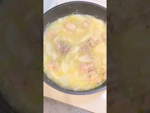 【ワンパンで超簡単！】ずぼらさん必見。たったこれだけでヘルシーでうますぎる料理ができます。トロトロ鶏大根！
