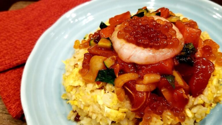 世界中の人が驚愕する！海宝炒飯の作り方！
