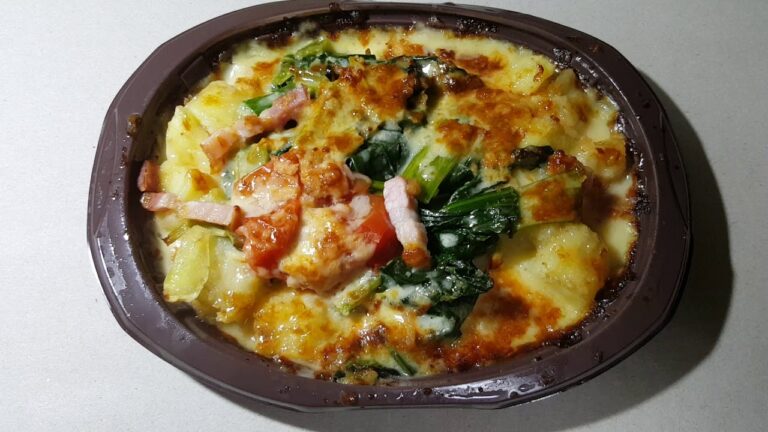 【セブンイレブン】　ほうれん草チーズ焼き