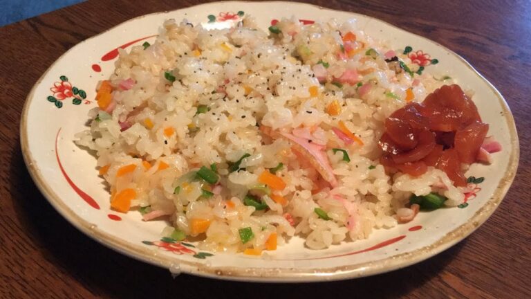 「昔の喫茶店のピラフ」作り方