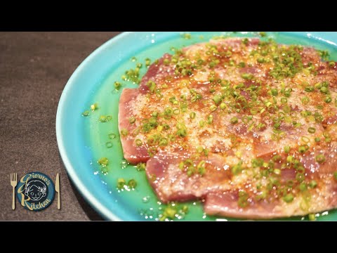 【カツオのカルパッチョ】旬のカツオを堪能する最高の食べ方【新生姜】