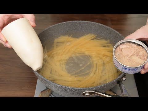 想像を超える美味しさを体験してください！大根とツナのスパゲッティ【 #aosパスタ選手権2024 】