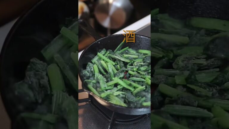 【一瞬おつまみ】冷凍ほうれん草があればできる