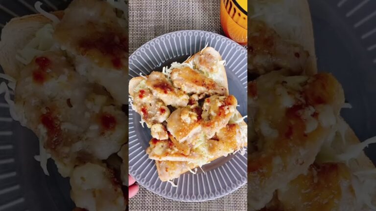 【粒マスタードとチキンが食パンに合う！食パンアレンジレシピ】大手食品メーカー勤務開発担当者が教える！#shorts
