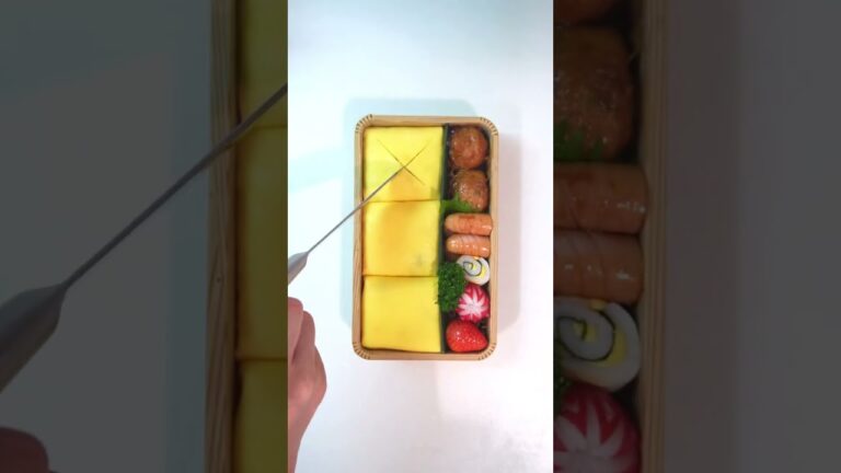 これは茶巾寿司？ふくさ寿司？春にぴったりなちらし寿司 #弁当 #shorts #お弁当 #お弁当作り #ひな祭りレシピ