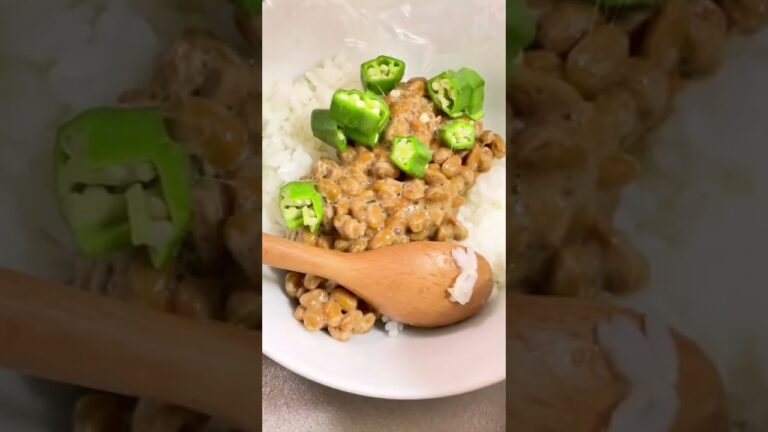 最近ハマってるネバネバ丼🥡#大学生 #ダイエット #ダイエットレシピ #料理 #自炊 #自炊記録