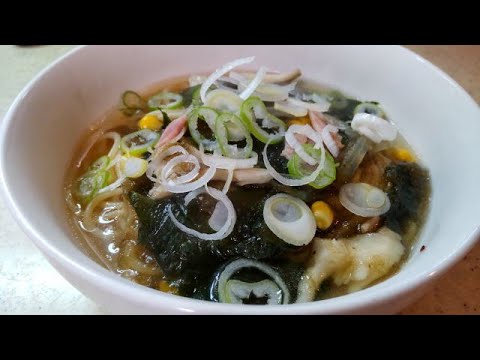 わかめスープパスタ🍝