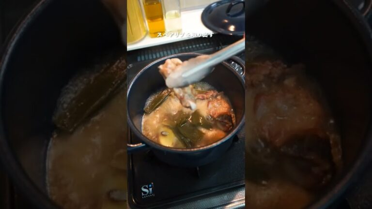 【悪魔の骨付き肉】極上スペアリブ #shorts