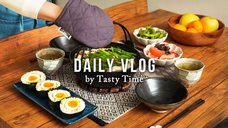 毎日鍋を楽しむ晩ご飯／平日5日間の簡単節約レシピ／料理VLOG