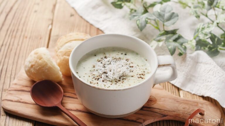 【365日のパンとスープ】あおさのポタージュ