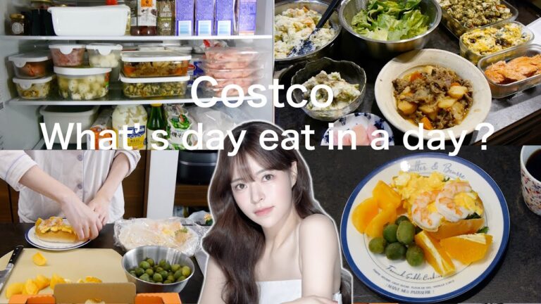 コストコの大量保存と次の日の食事！我が家の肉じゃがとポテトサラダWhat’s i eat in a day?vol.45