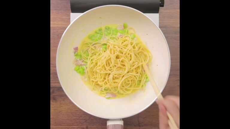 とろーりチーズが絶品！ まろやか！ 枝豆のクリームパスタ #cooking  #簡単レシピ #パスタ