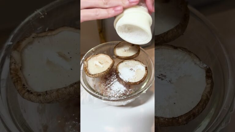 【椎茸つくね 】しいたけの旨みが最高にビールに合う♡