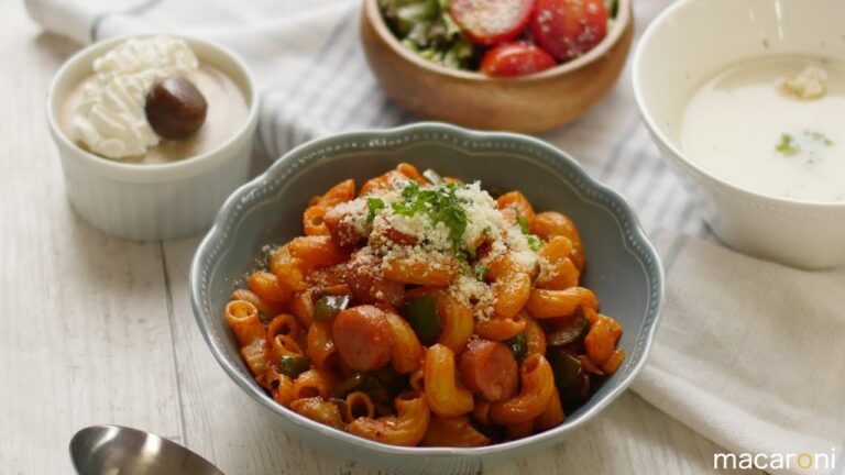 スプーンでぱくぱく止まらない♪マカロニ ナポリタン のレシピ 作り方