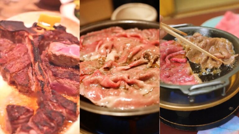 【中英字幕】日本壽喜燒+和牛餐廳打卡，跟著阿雞一起開始享受美食吧