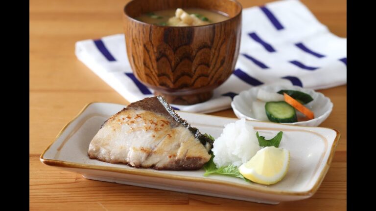 ブリの塩麹焼き