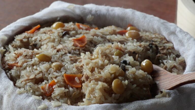 アレンジ自在！おいしいおこわの作り方！きのこおこわ【白崎茶会】