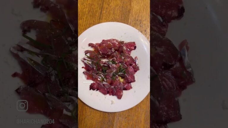 超簡単！生カツオのカルパチョ！