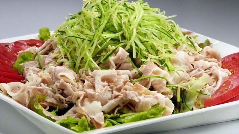 2015.7.16～31 豚バラ肉の冷製しゃぶしゃぶサラダ仕立て〔ランチバイキング〕