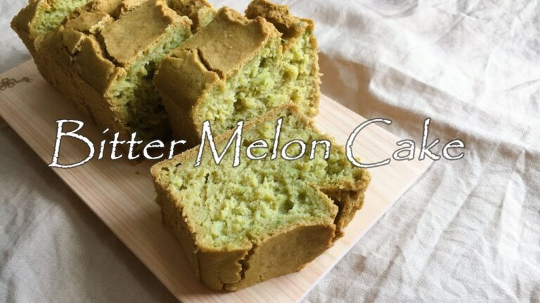 【卵乳製品大豆小麦ナッツ不使用】苦くない♪ゴーヤケーキの作り方 How to make Bitter Melon Cake