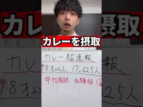【何故⁉︎】カレーで糖尿病・うつ病が予防できることが判明【速報2022】#shorts