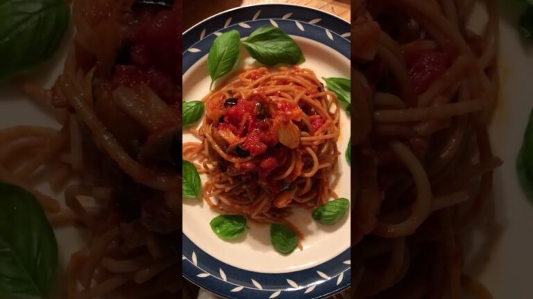 100点満点の💯トマトパスタ🍅　＃vegan #トマトパスタ