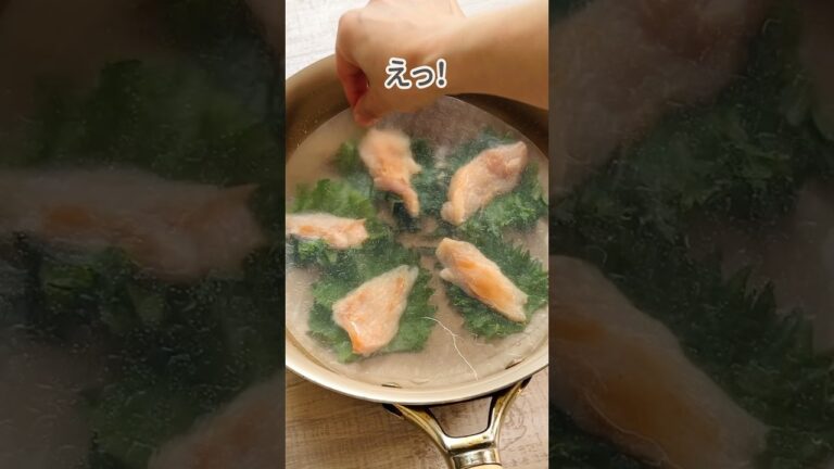 鶏むね梅しそライスペーパー焼き