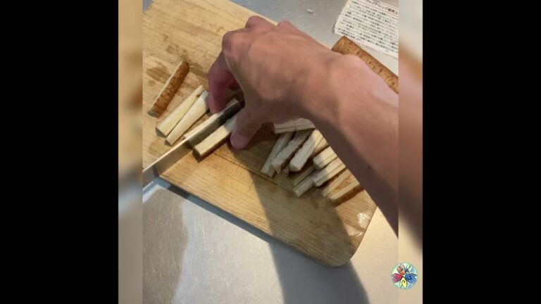 【ごぼうの下茹】硬すぎず、柔らかすぎず、ちょうど良い具合にするにはこの方法