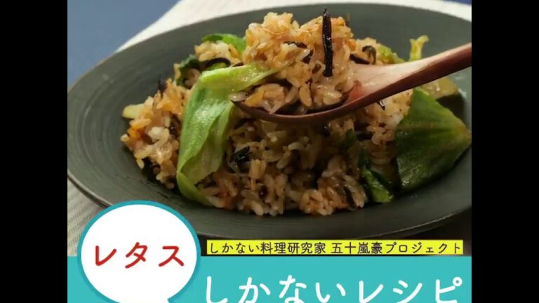 レタスしかないチャーハン