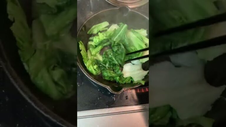 貧味しんぼ　レタスのチョイ塩炒め