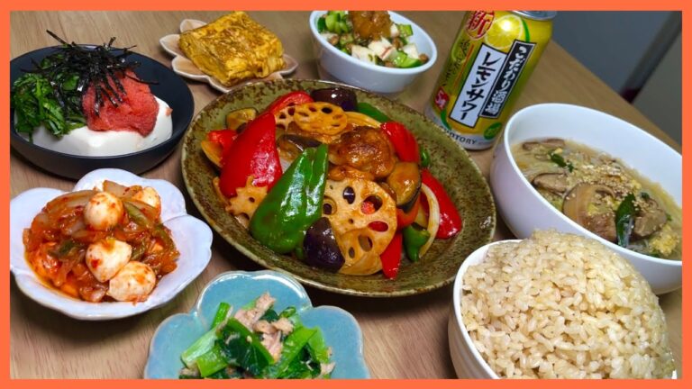 【おうち定食】仕事終わりに鶏のうまいやつ定食作ってみました【サラリーマン飯】