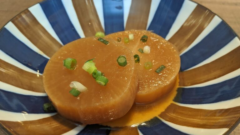 【簡単・時短】レンジde大根煮物【お弁当にも】