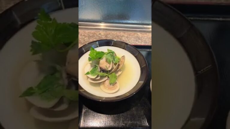 🇯🇵はまぐりの酒蒸し🍶