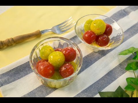 プチトマトのハニーマリネ