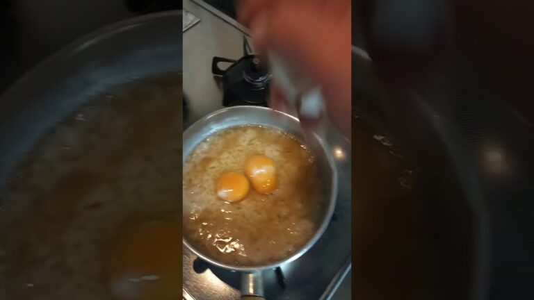 栄養満点！卵雑炊!