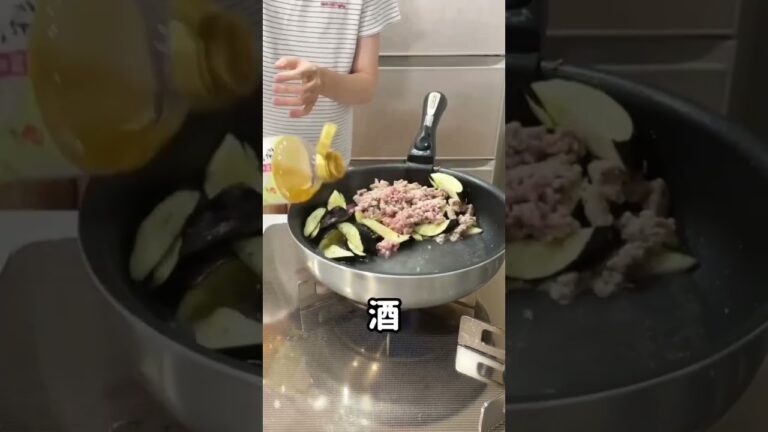ナスとトマトの麻婆春雨❤️#時短レシピ#お料理動画 #ズボラ飯