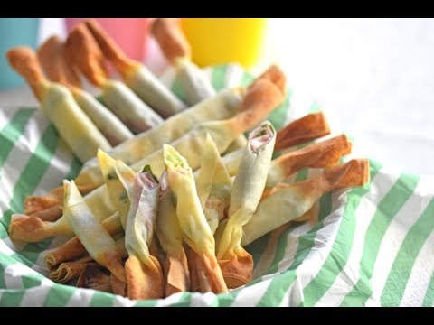 くるくる巻くだけ！簡単🍬キャンディーつまみ ~ candy shaped finger food【料理レシピはParty Kitchen🎉】