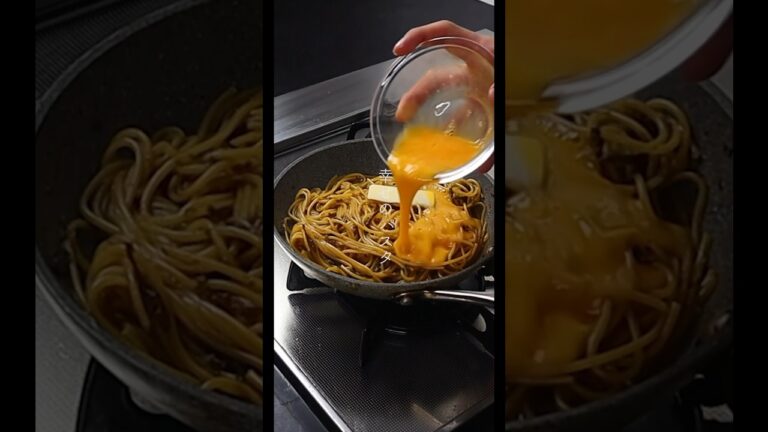 『幸せのパスタ』がフライパン１つでできて世界1旨い件