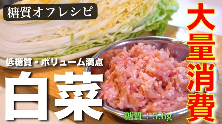 白菜の消費に迷ったらこれ！放り込んで煮込むだけ！「鶏そぼろの和風餡」の作り方