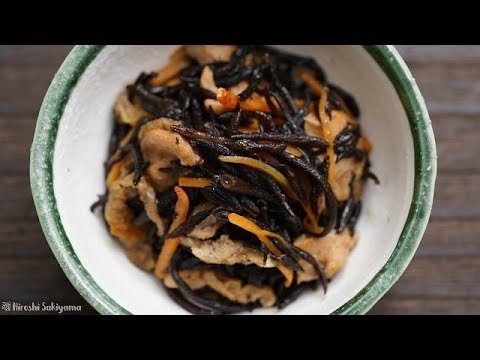 【基本のお料理】ひじきの煮物の作り方【簡単】