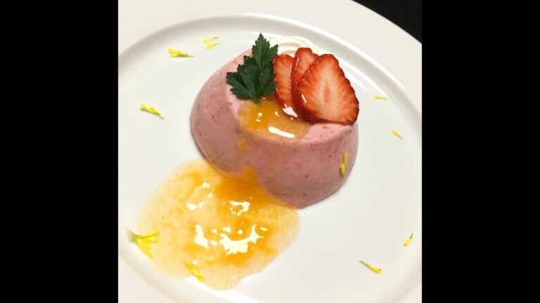 イチゴ🍓のパンナコッタの作り方‼️パティシエが教えます！