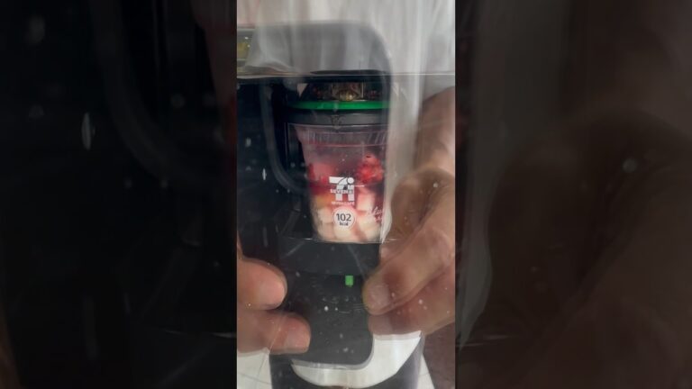 セブンイレブンのブルーベリースムージー
