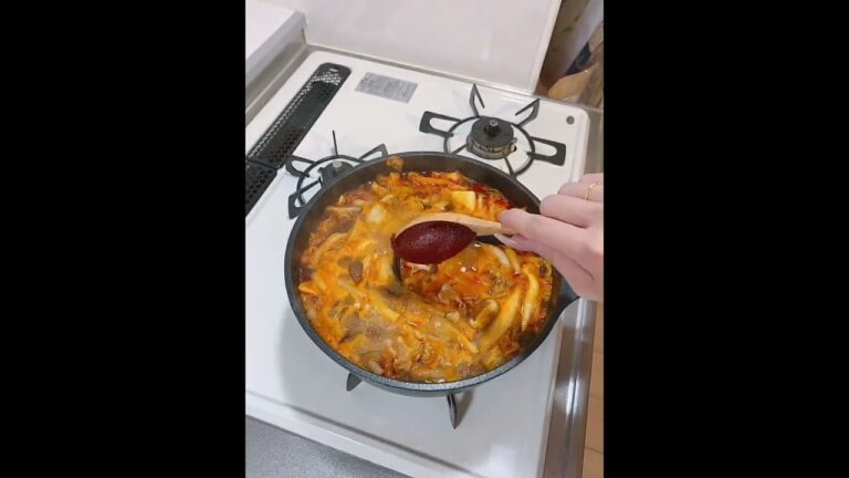 【お家で韓国料理】スンドゥブチゲうどん